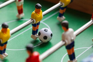 foosball table soccer .sport teame football players