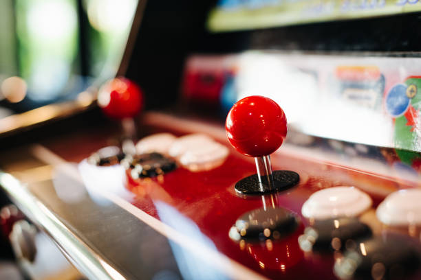 Arcade machine. Game Arcade machine.